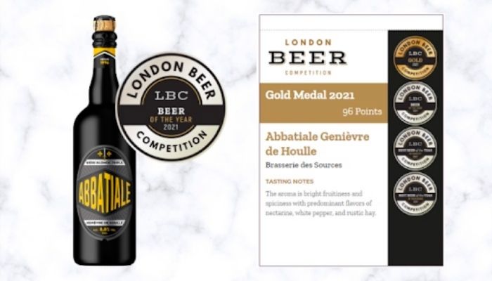 Image: 2021 London Beer Competition winner.