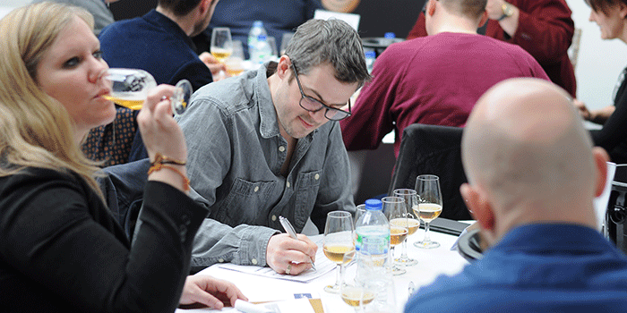 Judges at the London Beer Competition
