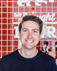 James Hickson, the CEO of Two Heads Beer Co