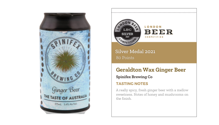Geraldton Wax Ginger Beer