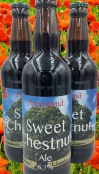 Image of Sweet Chestnut Ale Beer by Poppyland Brewery