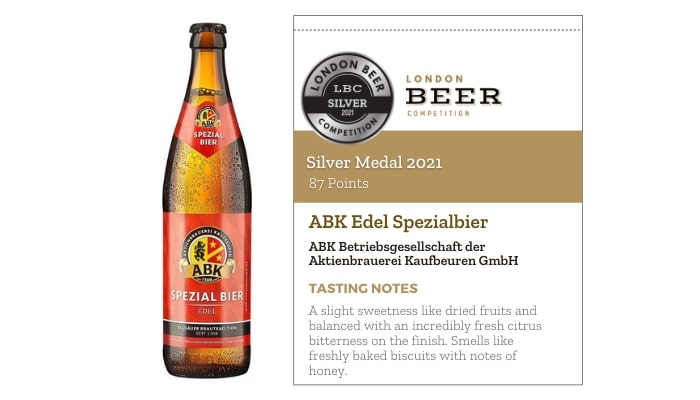 ABK Edel Spezialbier by Aktienbrauerei Kaufbeuren