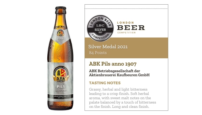 ABK Pils anno 1907 by Aktienbrauerei Kaufbeuren