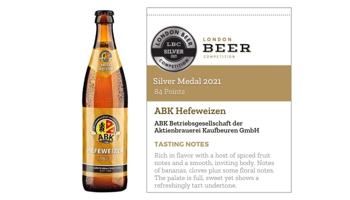 ABK Hefeweizen by Aktienbrauerei Kaufbeuren