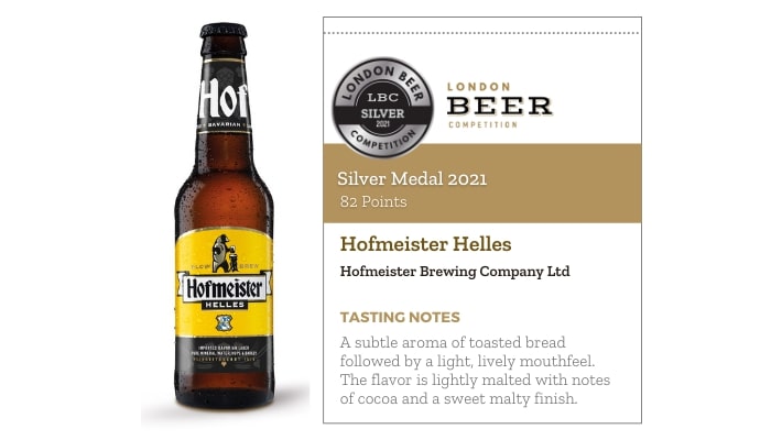 Hofmeister Helles by Hofmeister Brewing Company