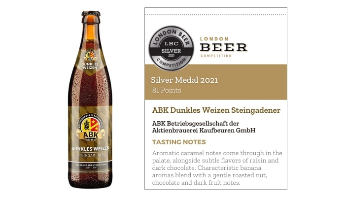 ABK Dunkles Weizen Steingadener by Aktienbrauerei Kaufbeuren