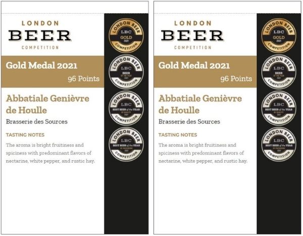 London Beer Competition Shelf Talker
