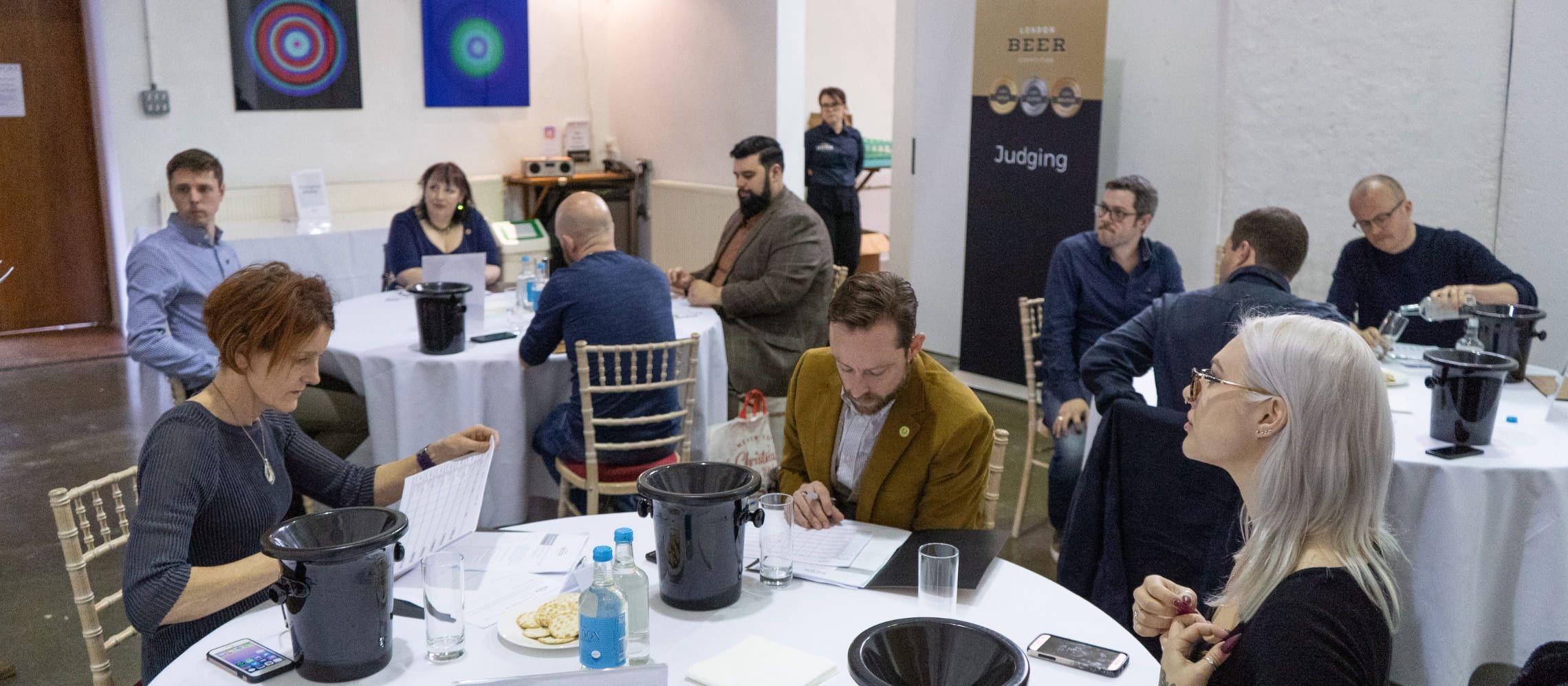 Photo for: London Beer Competition Fizzes With Another Effervescent Judging Day