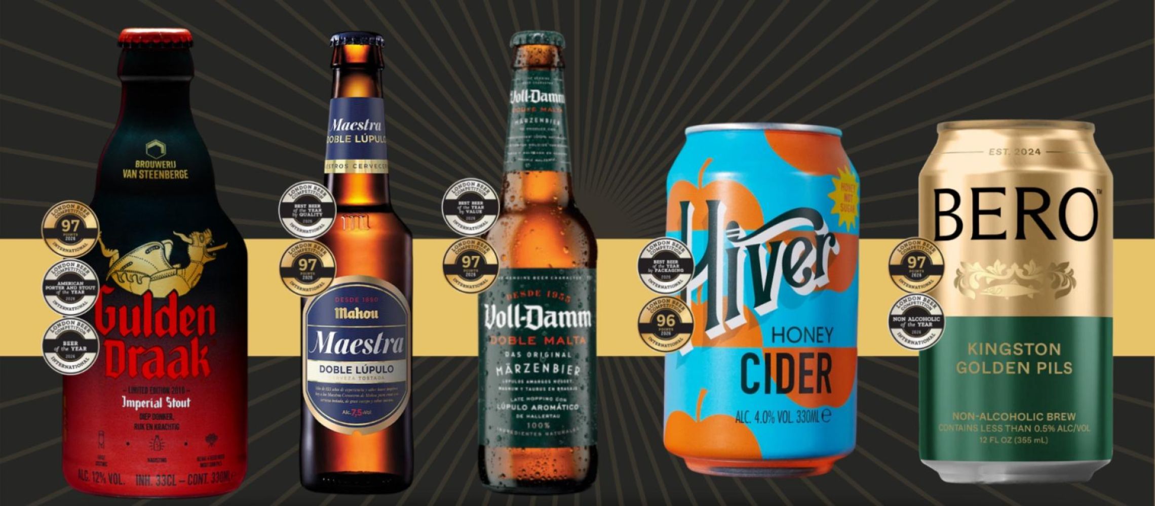 Photo for: International London Beer Competition 2026 Results Announced