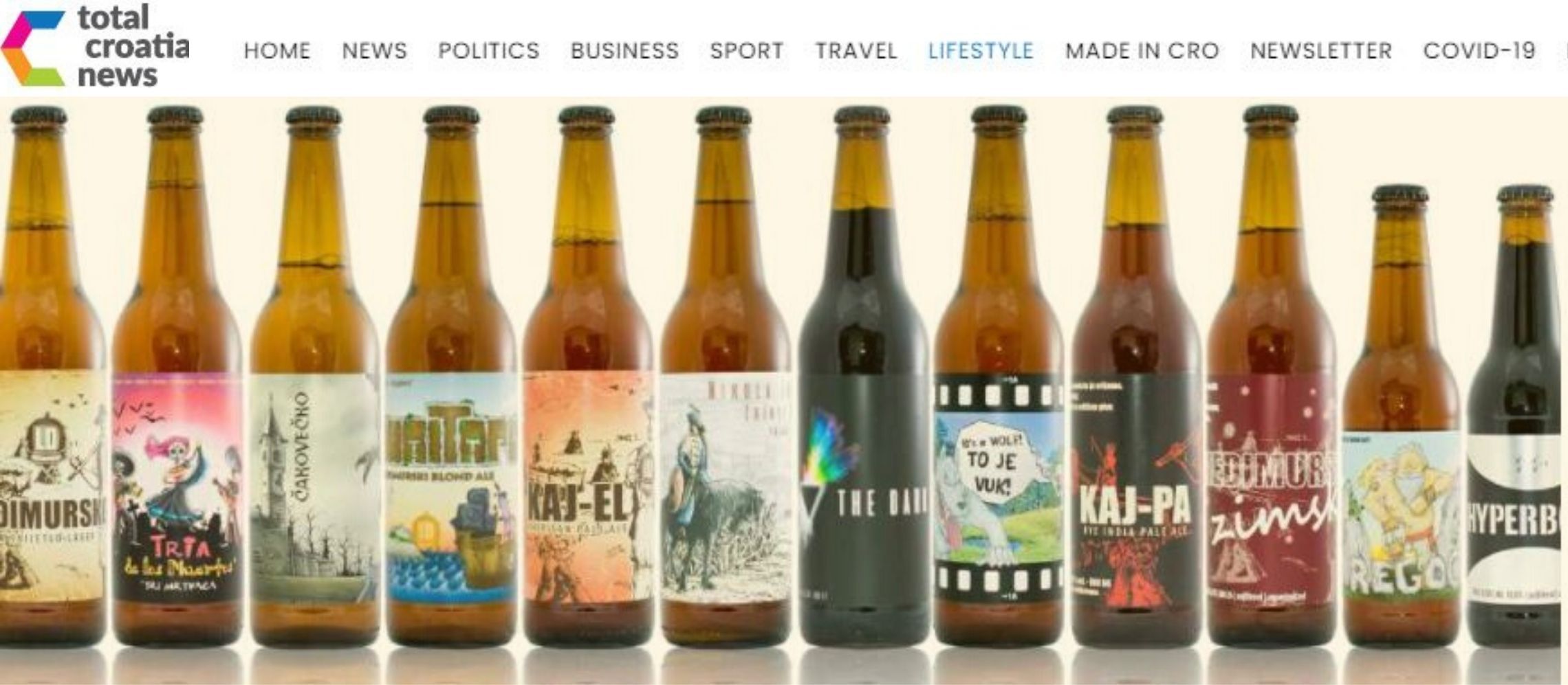 Photo for: Gold, Silver, and Best Beer Award for Međimurje's Lepi Dečki at London Beer Competition via Total Croatia News PR