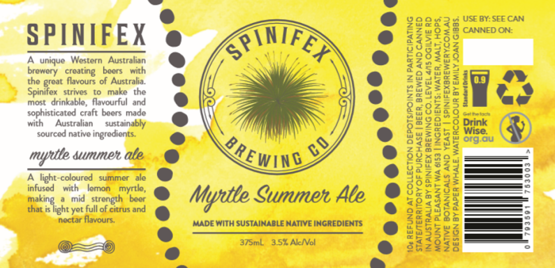 Logo for: Lemon Myrtle lite  Pilsner style