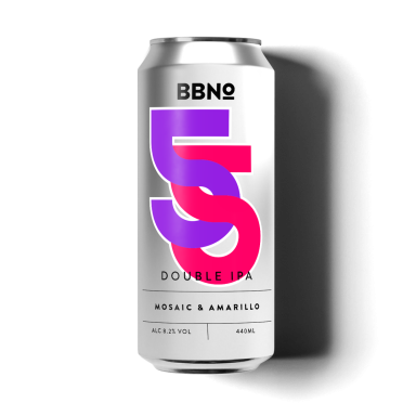 Logo for: 55 Double IPA - Mosaic & Amarillo