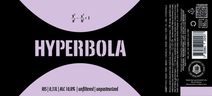 Logo for: Lepi Decki Brewery / Hyperbola