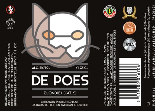 Logo for: De Poes Blond