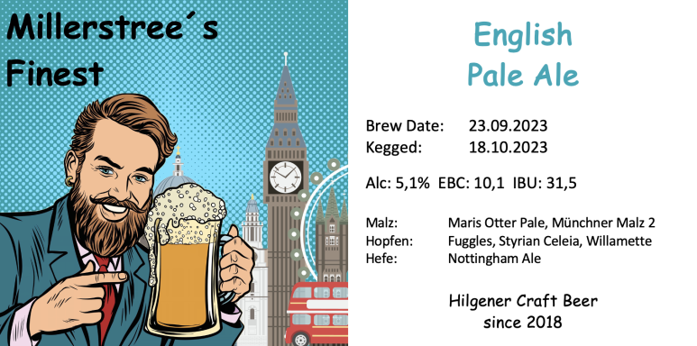 Logo for: Millerstree´s Finest - English Pale Ale