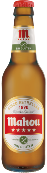 Photo for: Mahou Cinco Estrellas Sin Gluten