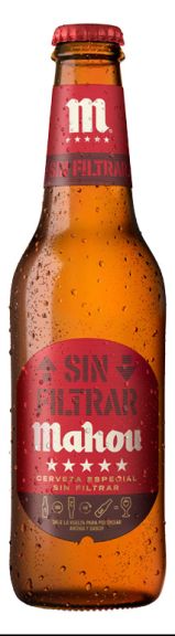 Photo for: Mahou Cinco Estrellas Sin Filtrar