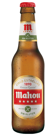 Photo for: Mahou Cinco Estrellas Sin Gluten