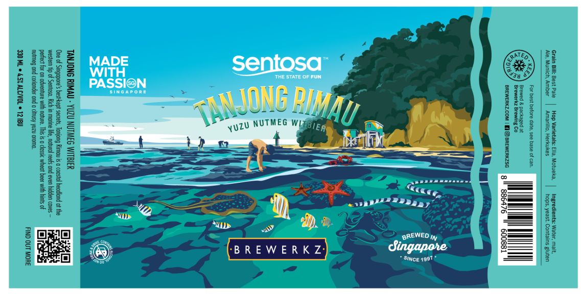 Photo for: Tanjong Rimau Yuzu Nutmeg Witbier